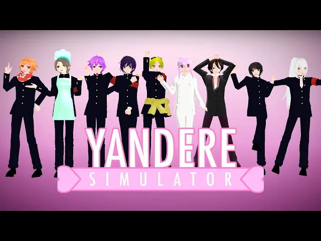 【mmd】 yandere simulator male rival introduction video
